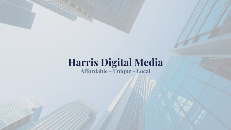 Harris Digital Media. Web design. Google. Google My Business Profile.